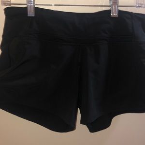 Black Lululemon shorts